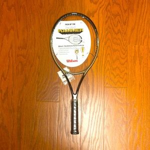Wilson Pro Staff 4.0 Hammer System Tennis Racquet Graphite 110 Sq In Grip 4 1/2